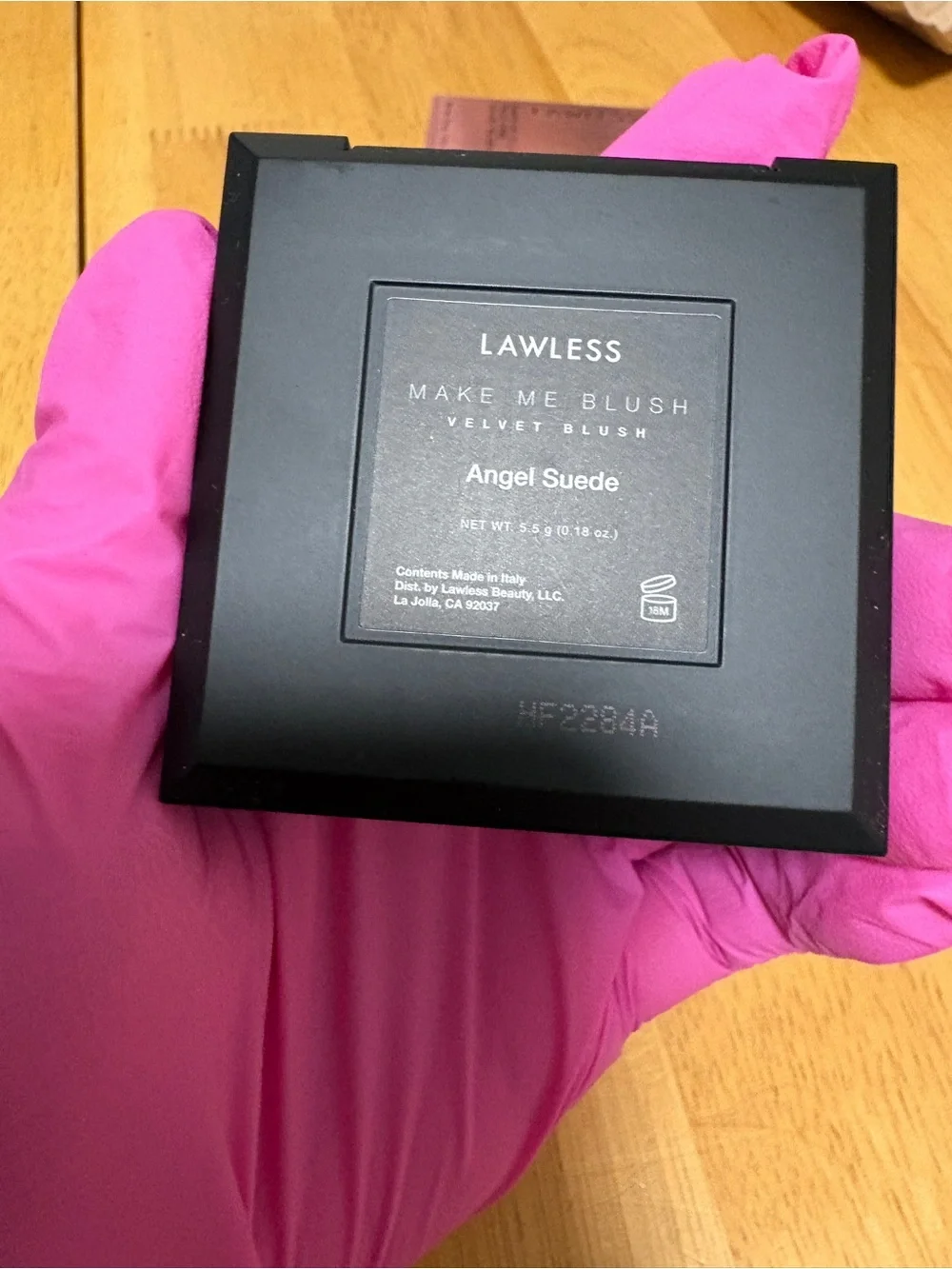 Lawless Make Me Blush Velvet Blush ANGEL SUEDE, Full Sz 0.18oz, BNIB, Authentic